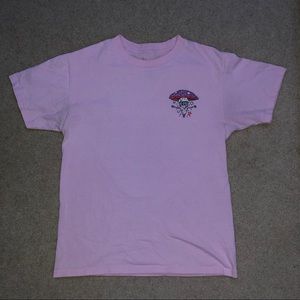 alab pink mushroom tee